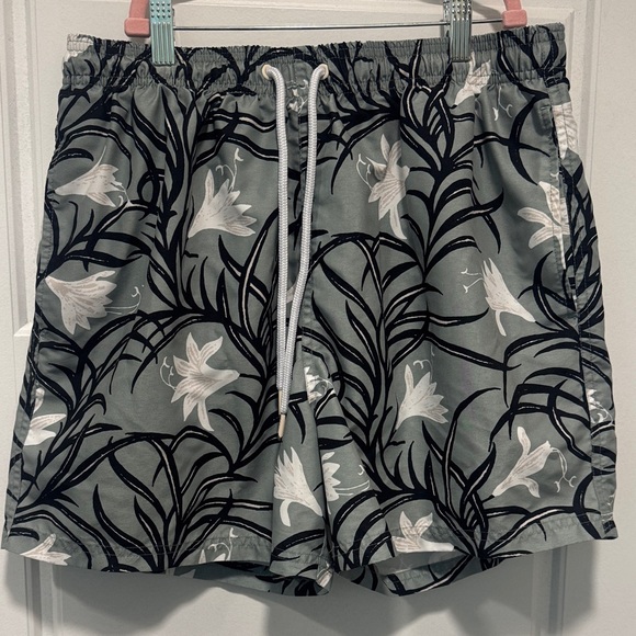 Reiss Other - Reiss Patterned Swim Shorts- Large